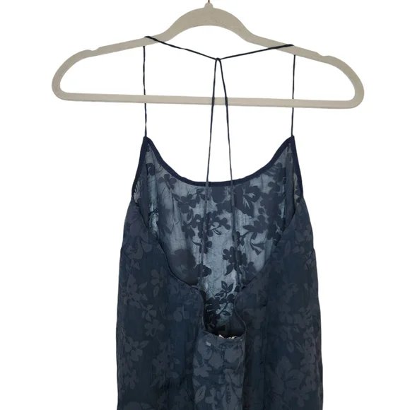 Madewell Floral Halter Cover-Up Sheer Midi Dress - Picture 8 of 9